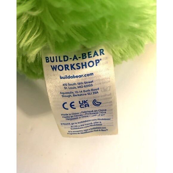 Build A Bear Grinch Christmas Plush Red Santa Suit SOUND NOT WORKING READ - Picture 11 of 15